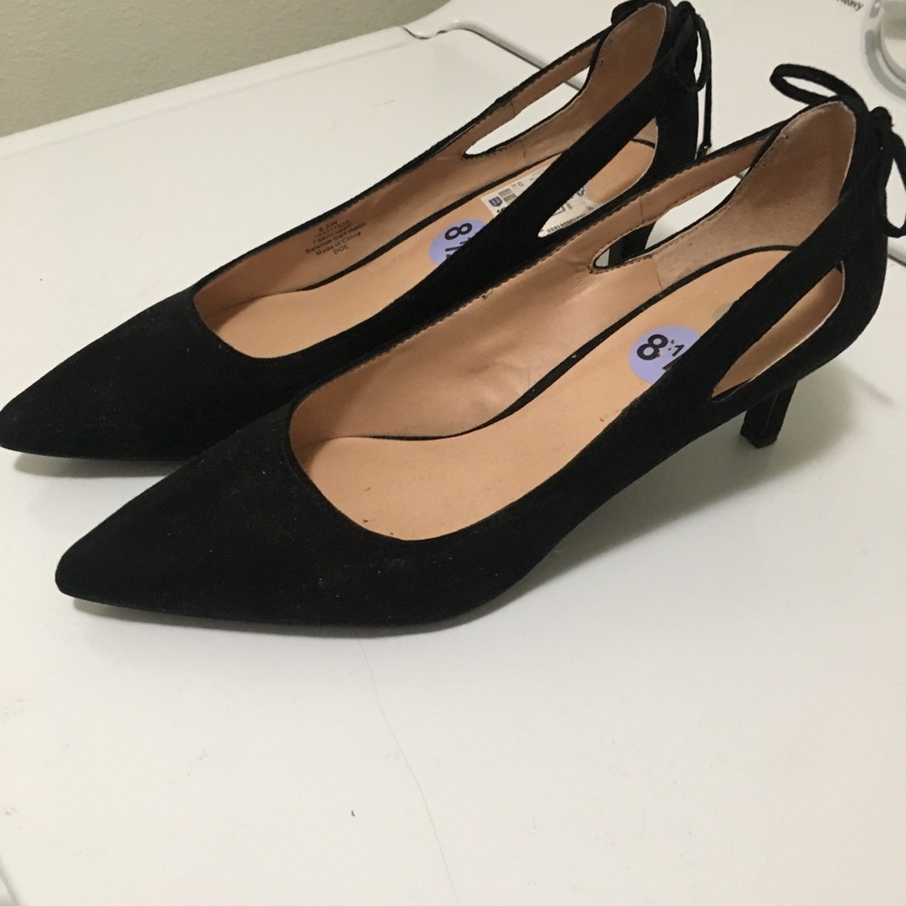 Dress Barn Black Heels